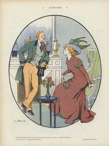 Ilustración para Le Rire de Jehan Testevuide
