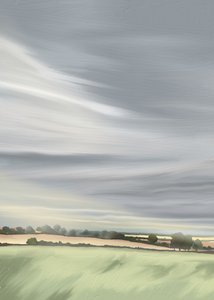 Cielo tranquilo en el campo de Jenna Alheit