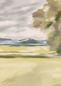 Serenidad en el campo dorado de Jenna Alheit