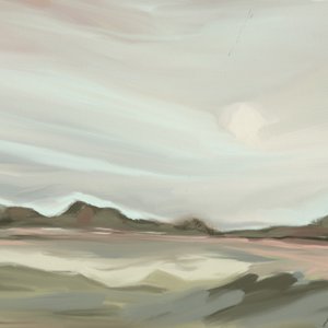 El lago de la montaña silenciosa de Jenna Alheit