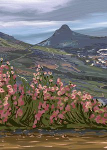 Paisajes florales de montaña de Jenna Alheit