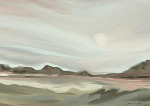 Paisaje abstracto y sereno de Jenna Alheit