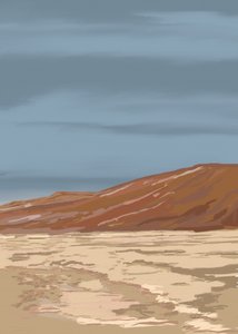 Paisaje sereno del desierto de Jenna Alheit
