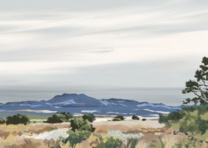 Vastas montañas desérticas de Jenna Alheit
