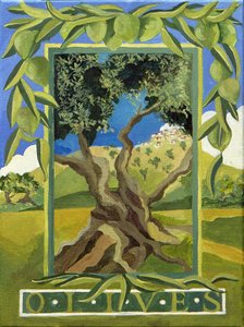 Aceitunas verdes, 2014 (acrílico sobre lienzo) de Jennifer Abbott