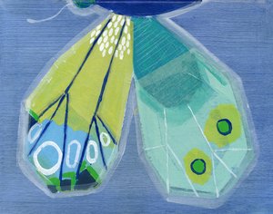 Mariposa a la izquierda de Jenny Westenhofer