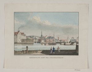 Copenhague vista desde Christianshavn de Jens Holm