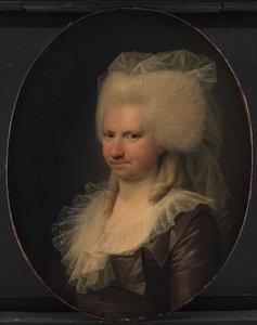 Charlotte Sophie Gerner, nacida Rasch, esposa de Henrik Gerner de Jens Juel