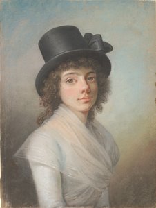 Retrato de Petronella Cornelia Rømeling de Jens Juel