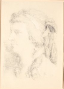 Retrato de Henriette Frederikke Moe de Jens Juel
