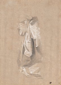 Estudio de una falda de seda de Jens Juel