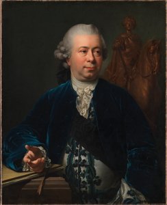 El escultor Jacques-François-Joseph Saly