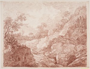 Paisaje fantástico italiano de Jens Petersen Lund