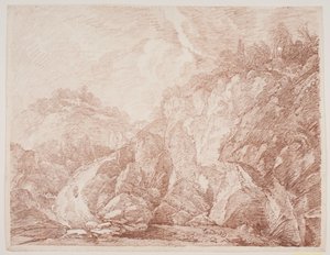 Paisaje fantástico italiano
