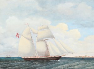 La goleta "Adolphine" de Jens Thielsen Locher