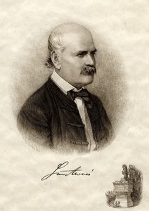 Retrato de Ignaz Philipp Semmelweis 1818-1865