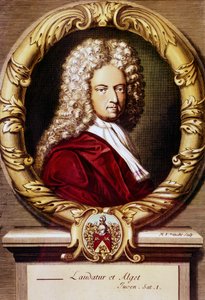 Retrato de Daniel Defoe de Jeremiah (after) Taverner