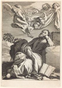 El sueño de San Pedro de Jeremias Falck after Johann Liss