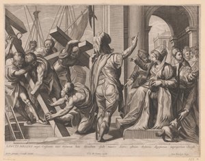 H. Helena y la Excavación de las Tres Cruces del Calvario de Jerôme David