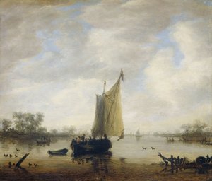 Vista del río de Jeronymus van Diest (II)