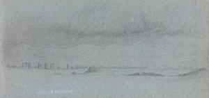 Cuaderno de bocetos de paisajes italianos, 1869 de Jervis McEntee