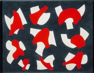 Formas separadas - Rojo, c.1937 de Jessica Stewart Dismorr
