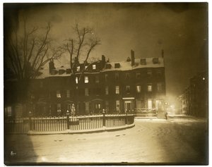 Escena de calle en Boston, Boston, EE.UU., c.1902-10 de Jessie Tarbox Beals