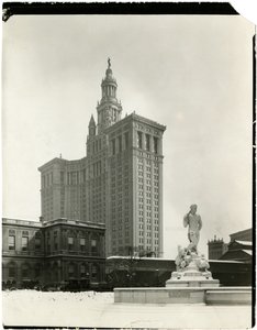Ayuntamiento y Edificio Municipal, Nueva York, EE.UU., c.1914-25 de Jessie Tarbox Beals
