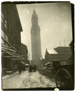 Casa de Aduanas, Boston, EE.UU., c.1902-10 de Jessie Tarbox Beals