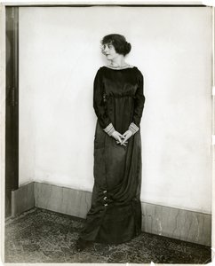 Vestido, drapeado, Gimbels, c.1905-18