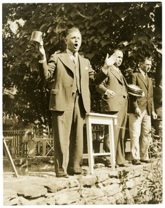 John W. Mitchell en Greenwich Conn o Weston, Conn El famoso subastador de Jessie Tarbox Beals