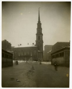Iglesia de Park St, Boston, Mass, EE.UU., c.1902-10 de Jessie Tarbox Beals