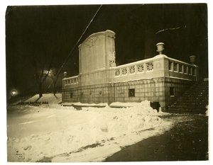Memorial de Shaw por la noche, Boston, EE.UU., c.1902-10 de Jessie Tarbox Beals