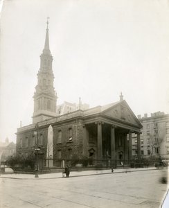 Capilla de San Pablo, Broadway, Nueva York, EE.UU., c.1905-40 de Jessie Tarbox Beals