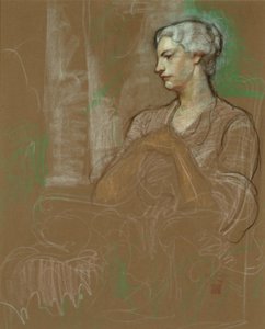 Jessie Wilcox Smith, c.1930 (pastel sobre papel) de Jessie Willcox Smith