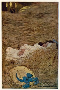 El Pajar (litografía en color) de Jessie Willcox Smith