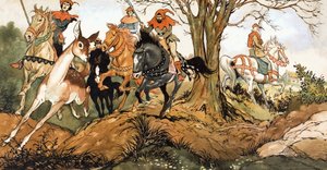 Bebés en el bosque de Jesus Blasco