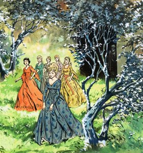 Las princesas bailarinas de Jesus Blasco