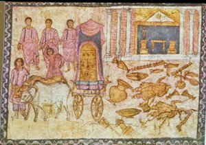 El Arca de la Alianza en la tierra de los filisteos de Jewish School