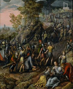 Cristo llevando la cruz de Joachim Beuckelaer