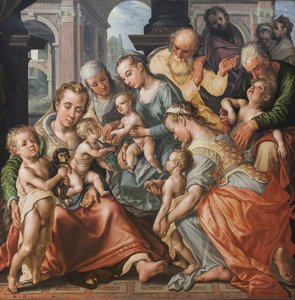 El parentesco sagrado de Joachim Beuckelaer