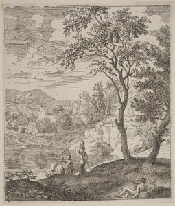 Paisajes al estilo de Poussin de Joachim Franz Beich