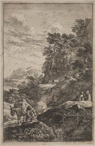 Paisajes al estilo de Salvator Rosa de Joachim Franz Beich