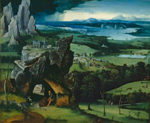 Paisaje con San Jerónimo