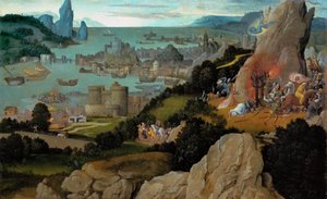 El martirio de Santa Catalina de Joachim Patinir