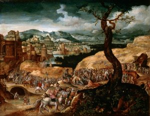 La pasión de Cristo, principios del siglo XVI de Joachim Patinir