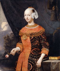 Retrato de una dama, identificada como Anne, Marquesa de Basville
