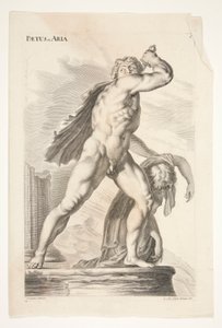 Paetus y Aria, de Esculturas de antigua admiración de Joachim von Sandrart