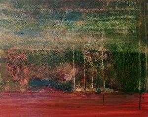 Paisaje forestal abstracto de Joackim Schou Dahle