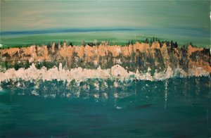 Reflejo del bosque verde de Joackim Schou Dahle